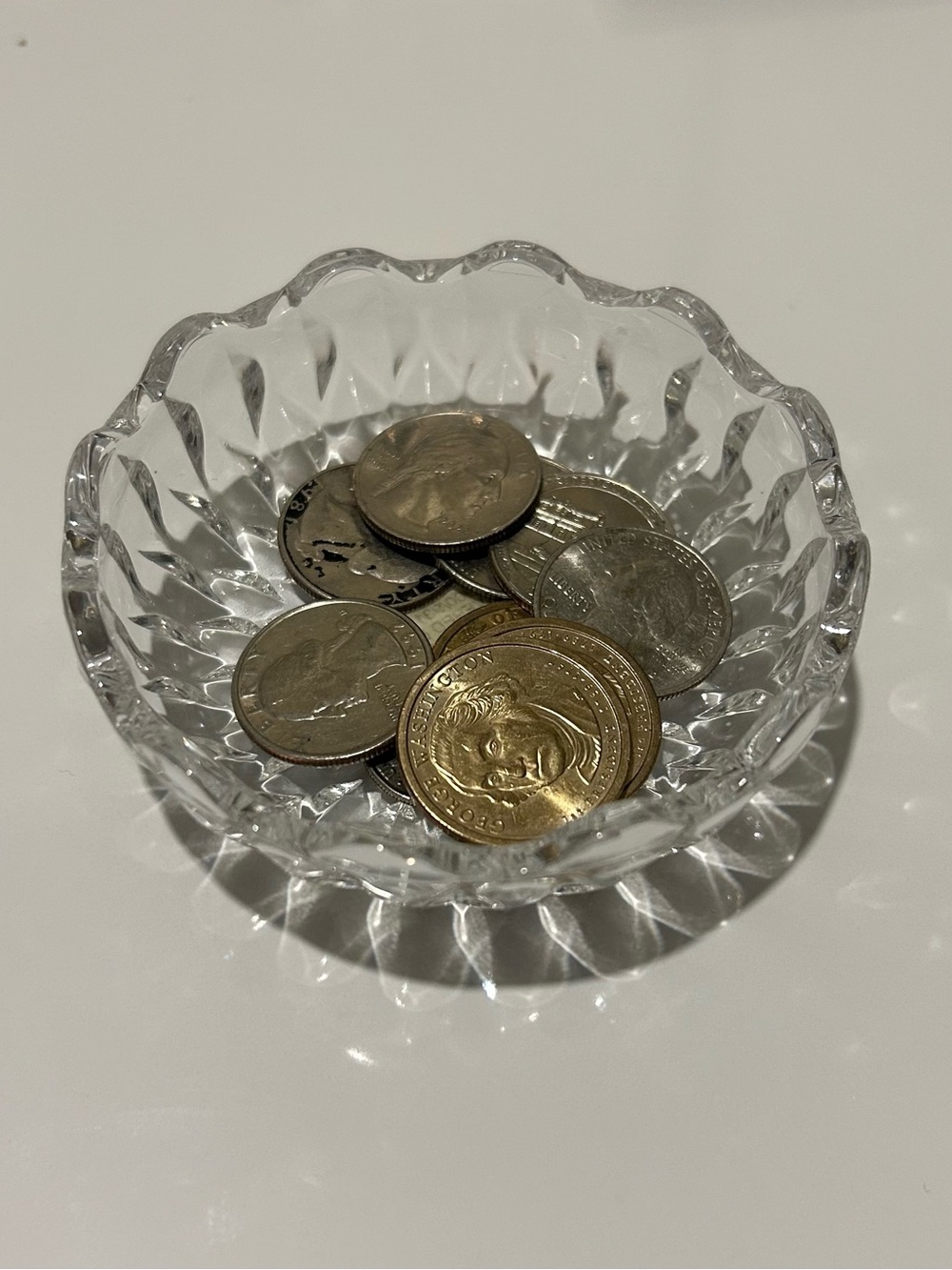 Mikasa Crystal Trinket Dish with Lid - Picture 11 of 14